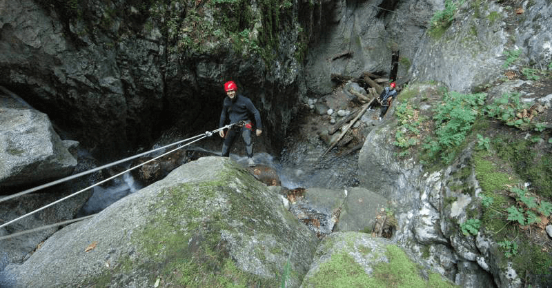 canyoning: team building aziendale