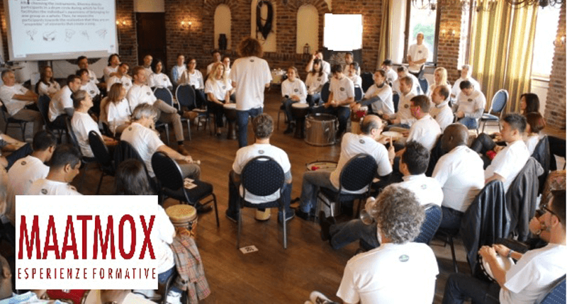 drum circle: team building aziendale