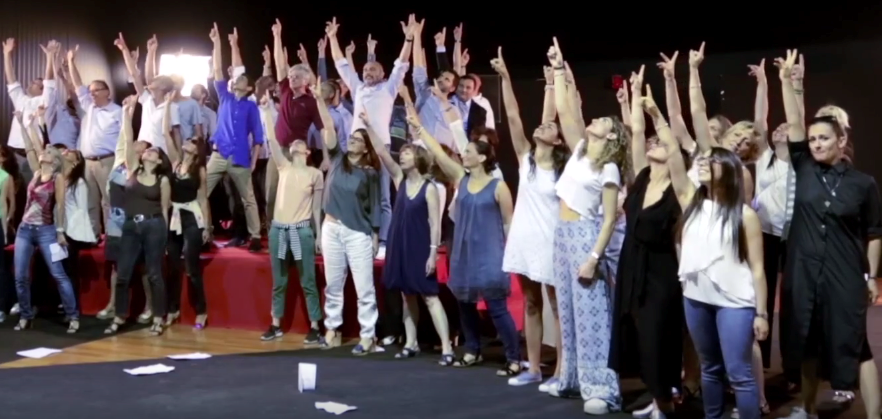 ensemble coro team building