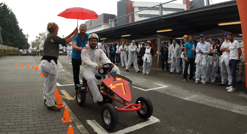 pedal go-kart: team building aziendale