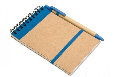 gadget ufficio blog notes ecologico