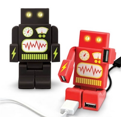 gadget ufficio robot usb HUB