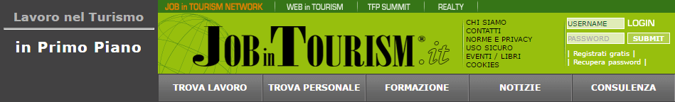 Job in Tourism banner