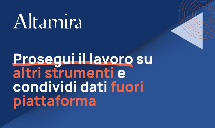 Cover esportazione dati