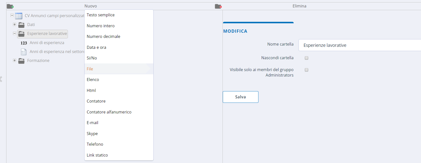 Nuova killer question