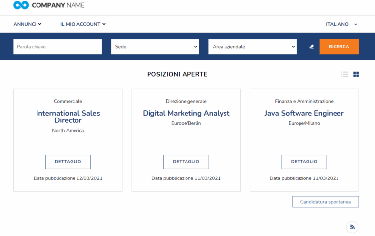 Cover Career Site Template Altamira
