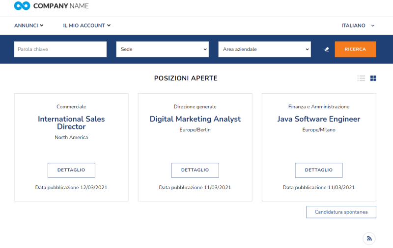 Cover Career Site Template Altamira