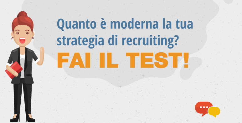banner infografica test strategia recruiting