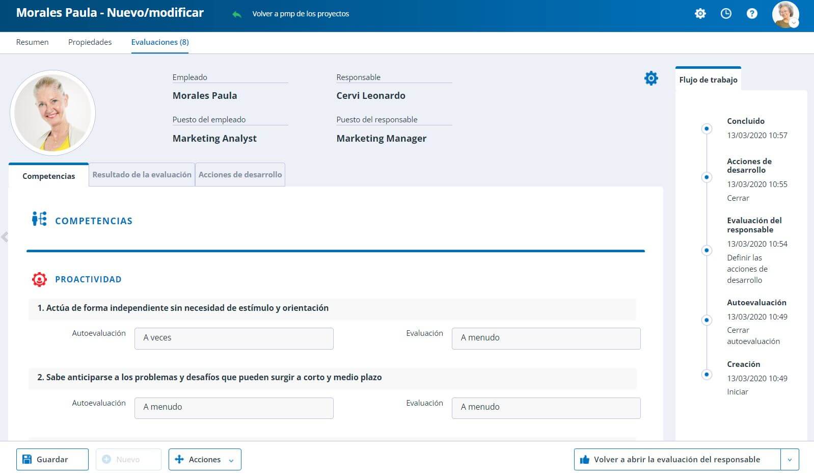 performance workflow