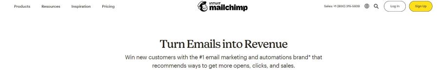 Mailchimp banner