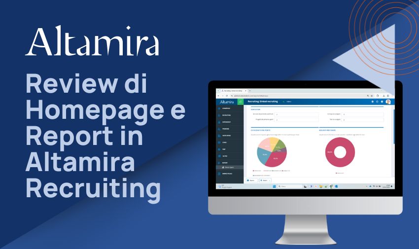 Homepage e report Altamira Recruiting