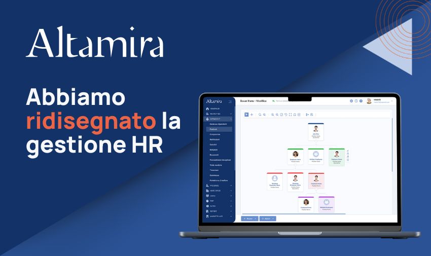 News nuova UI e organigramma grafico