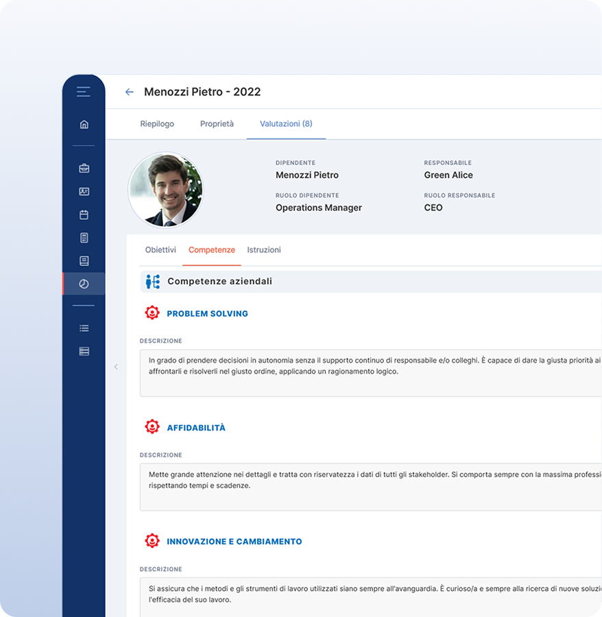 Caratteristiche Software